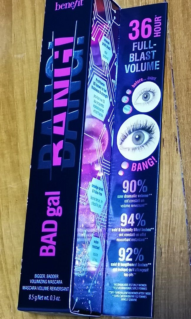 Benefit Bad Girl BANG! Mascara, Beauty & Personal Care, Face, Makeup on