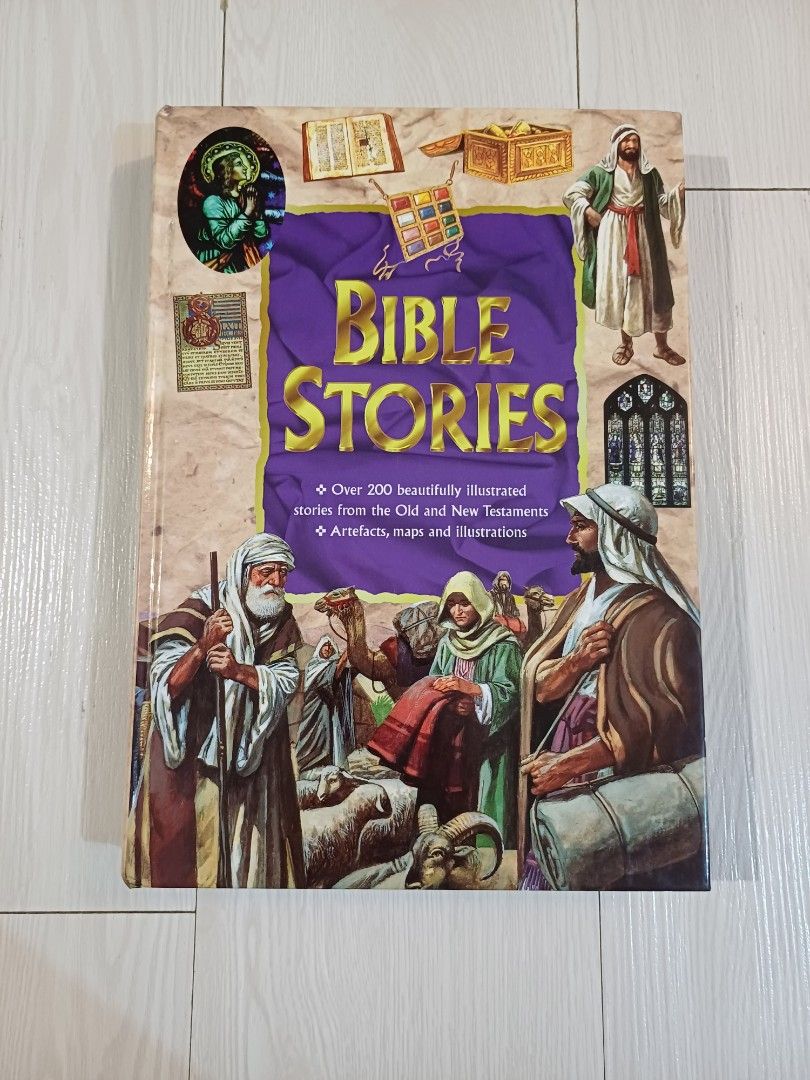 Bible Stories Book (Category: Children's Books) located in Bacoor. Submitted by pixie_dust. (Listing ID 1253346828, Image 1). Description: This is a very thick book with over 200 illustrated bible stories. Great for bedtime story routine for kids..