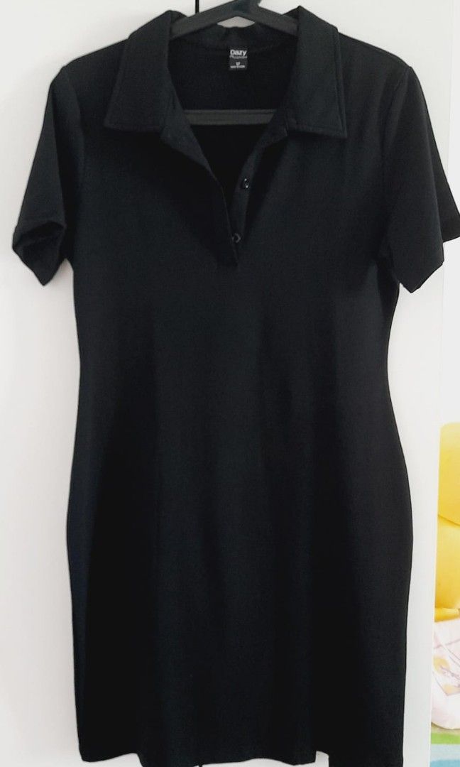 Polo Dress - Black main image 0