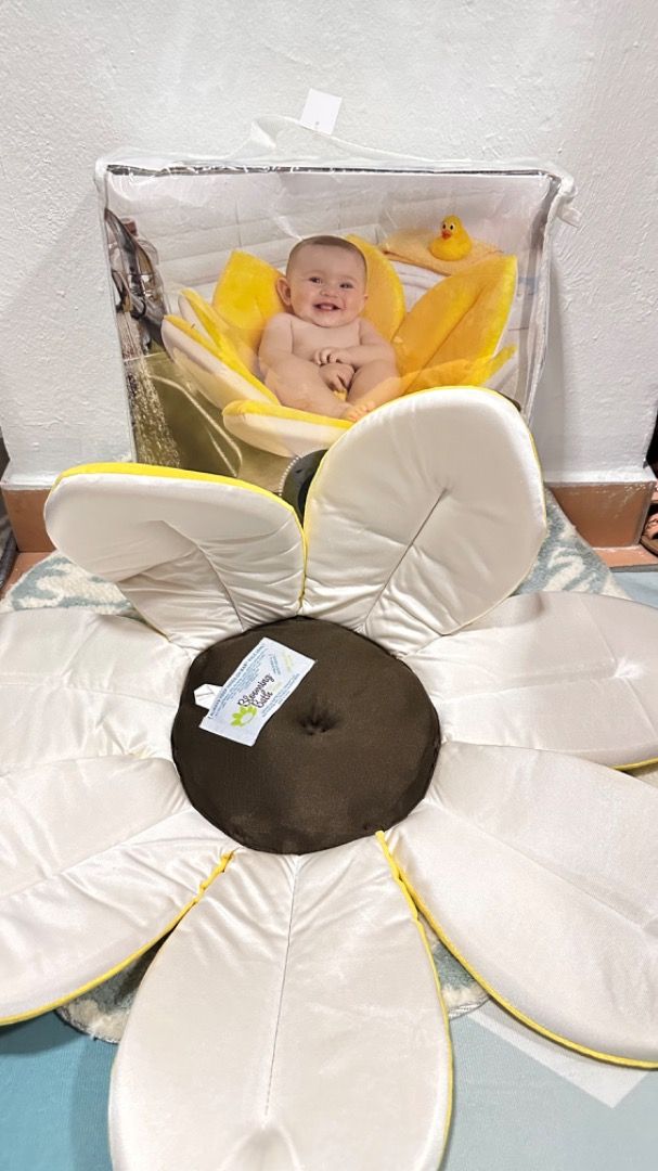 Flower baby bath target top