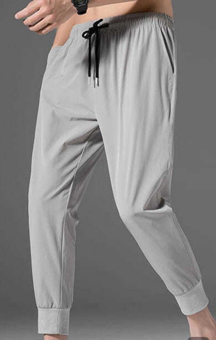 BN Man Grey Casual Jogger Pant Men s Fashion Bottoms Joggers on