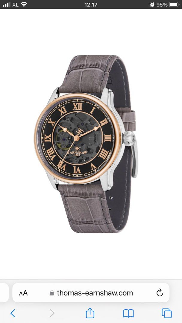 Thomas earnshaw automatic watches clearance