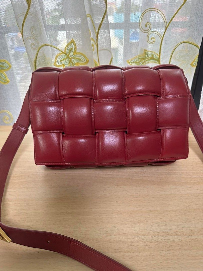 Bottega Cassette Padded (Category: Luxury Bags & Wallets) located in Quezon City. Submitted by queenieangel (Listing ID 1253427583, Image 2). Description: No flaws No rubs With entrupy Lalamov or grab or meet ups within fairview Gcash, bdo or bdo checkout .
