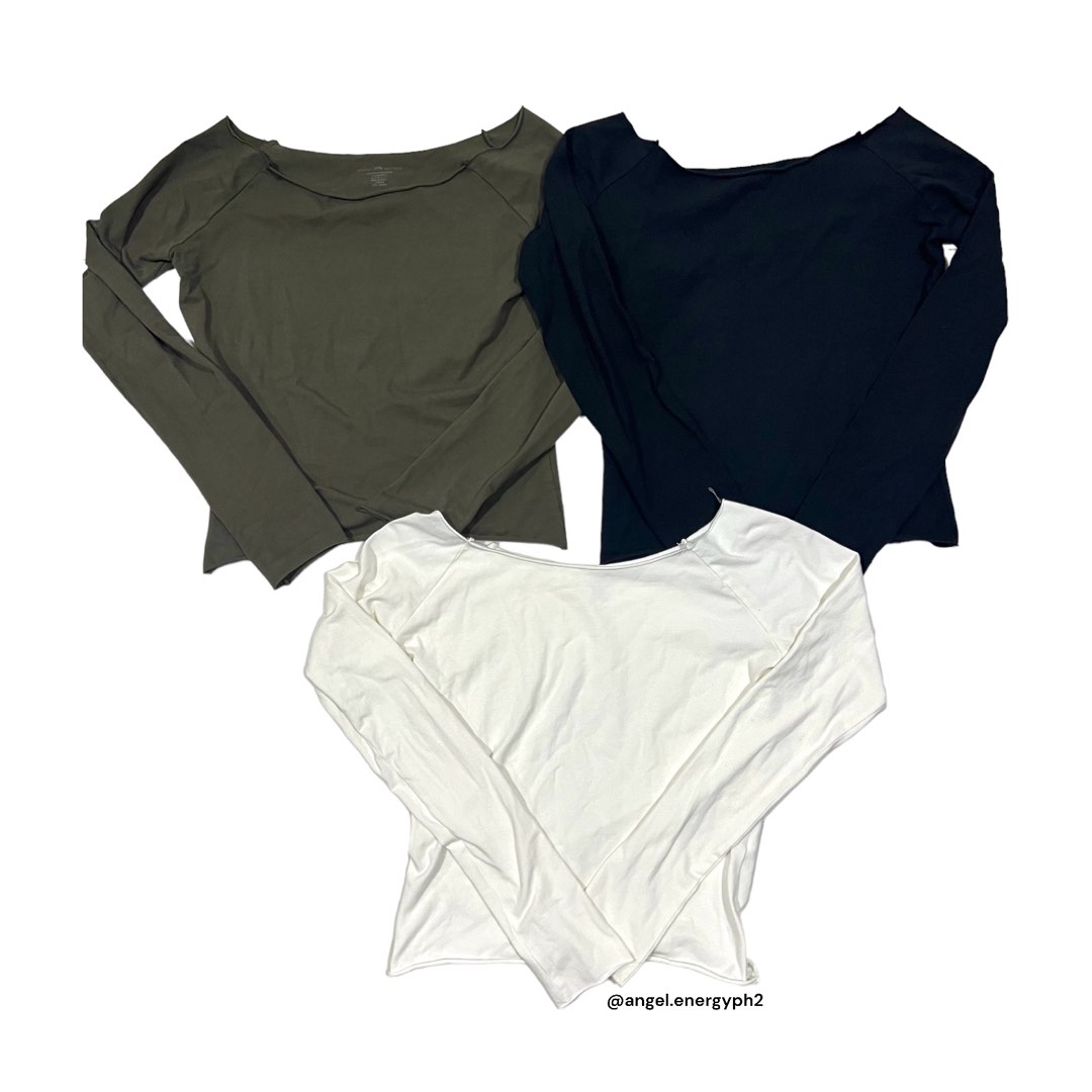 Brandy Melville ~ Bonnie Top, Women's Fashion, Tops, Longsleeves on  Carousell