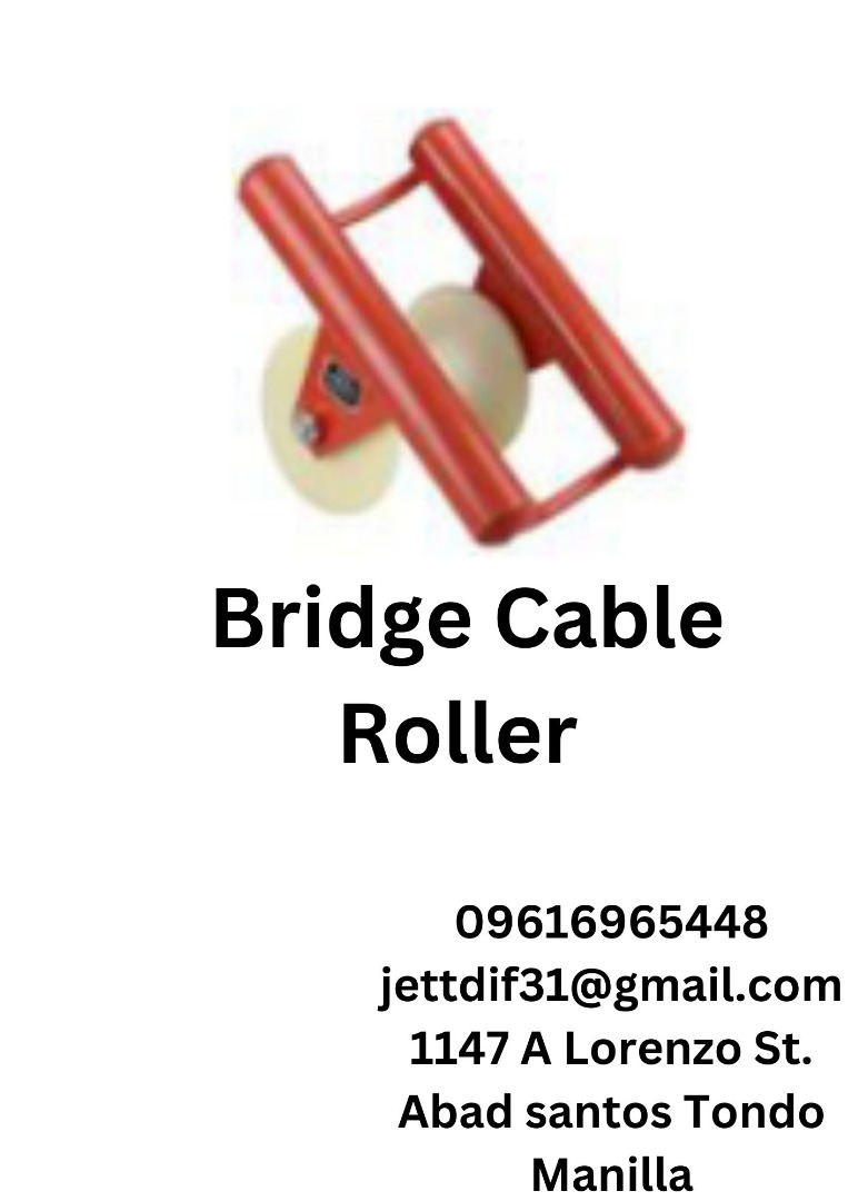 Bridge Cable Roller, Commercial & Industrial, Construction & Building ...