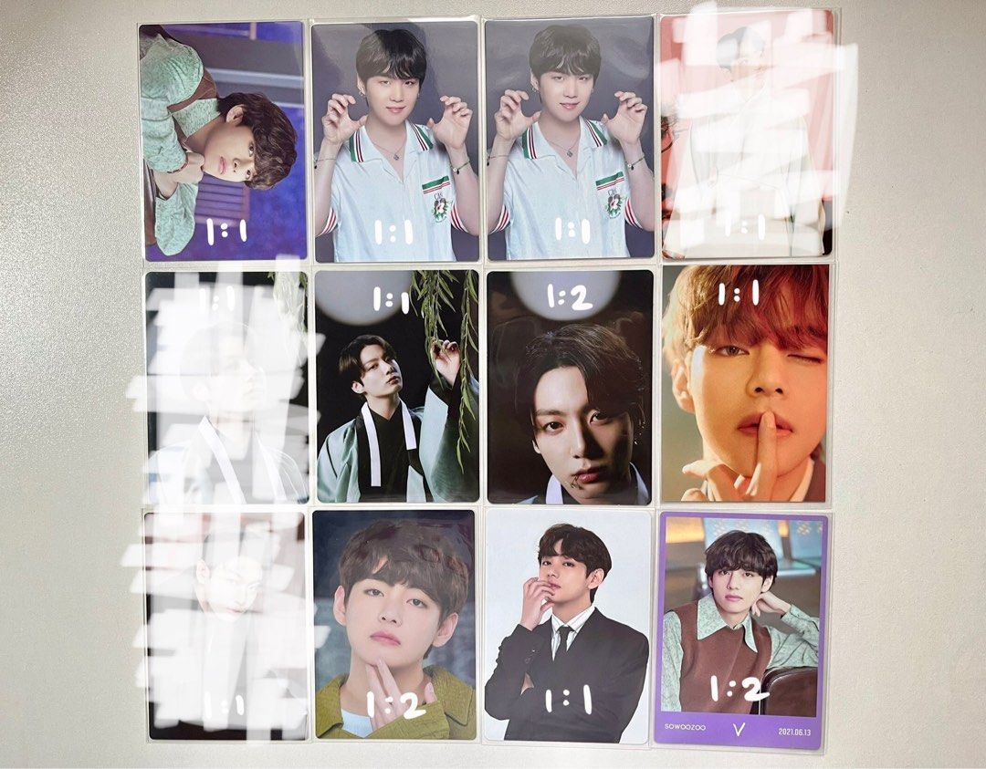 BTS SOWOOZOO MINI PHOTO CARD SET 未開封 - K-POP/アジア