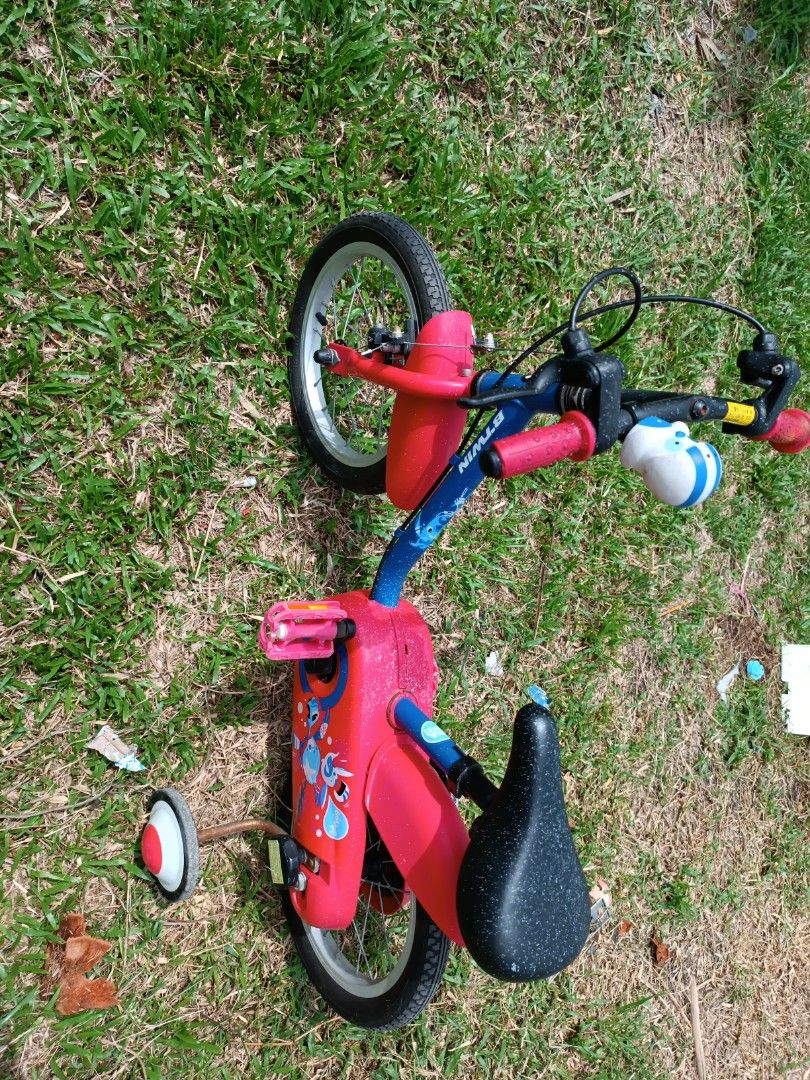 Btwin calipo 14 child bicycle Sports Equipment Bicycles Parts
