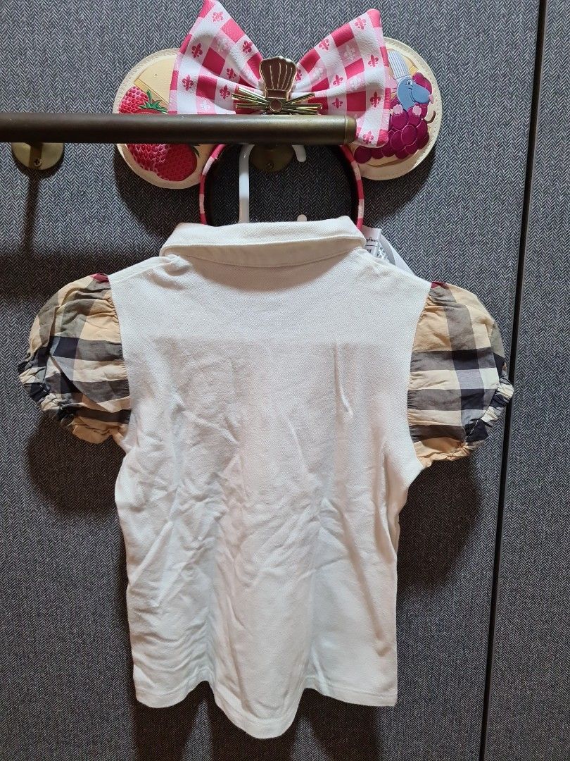 Burberry Girl Polo Tee Babies Kids Babies Kids Fashion on