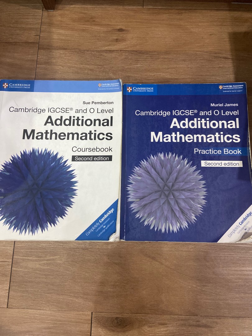 Cambridge IGCSE and O Level Additional Mathematics Coursebook and ...