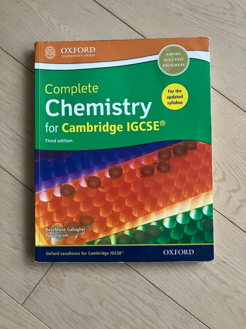 Cambridge igcse chemistry textbook carousell