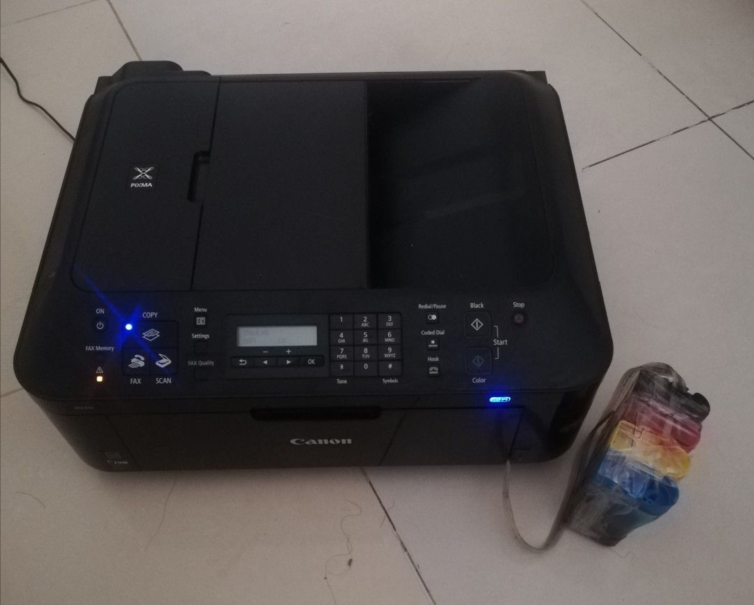 CANON Pixma MX410 Allinone Wireless printer with continuous ink