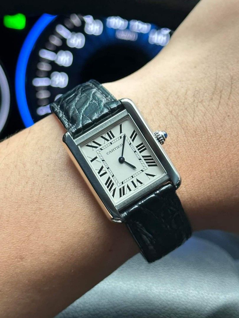 Cartier ronde discount solo quartz