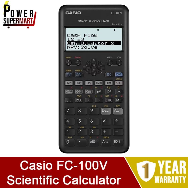 Financial calculator casio 2025
