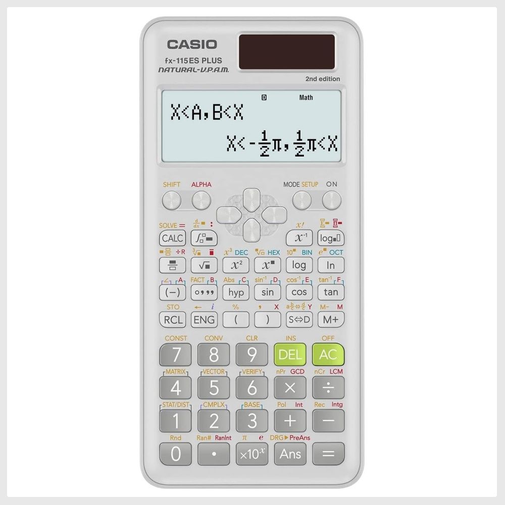 Casio calculator white best sale colour