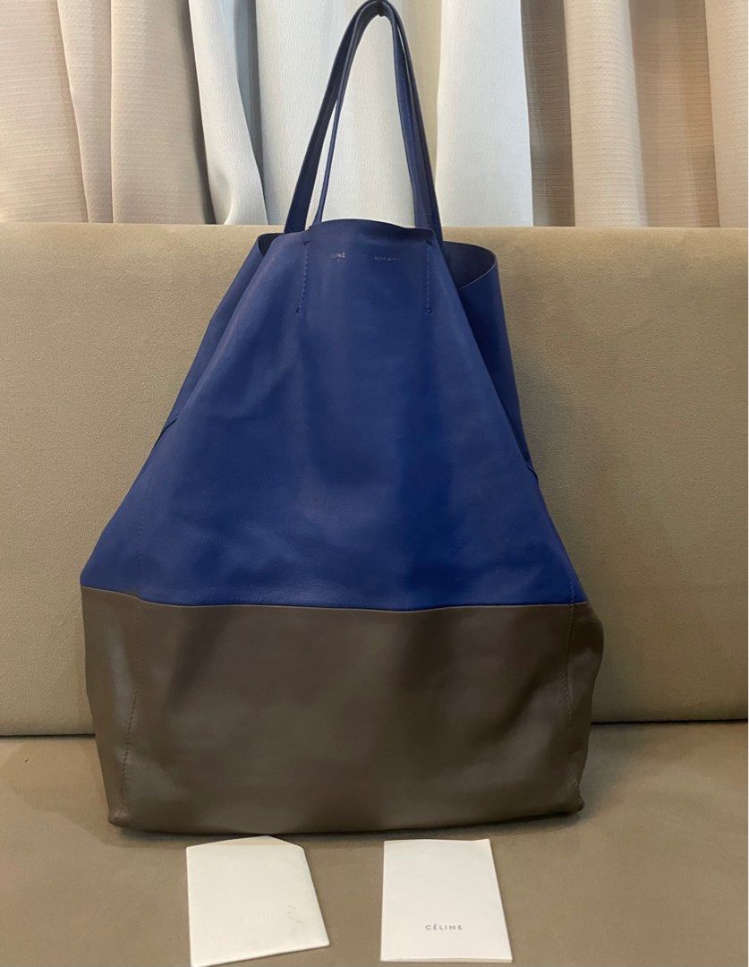 Celine cabas two tone top