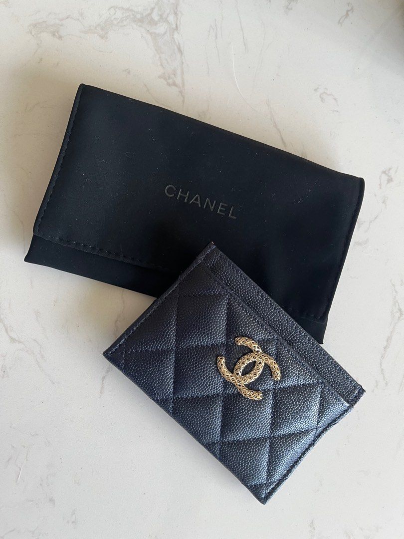 Chanel Card Holder, Women's Fashion, Bags & Wallets, Wallets & Card