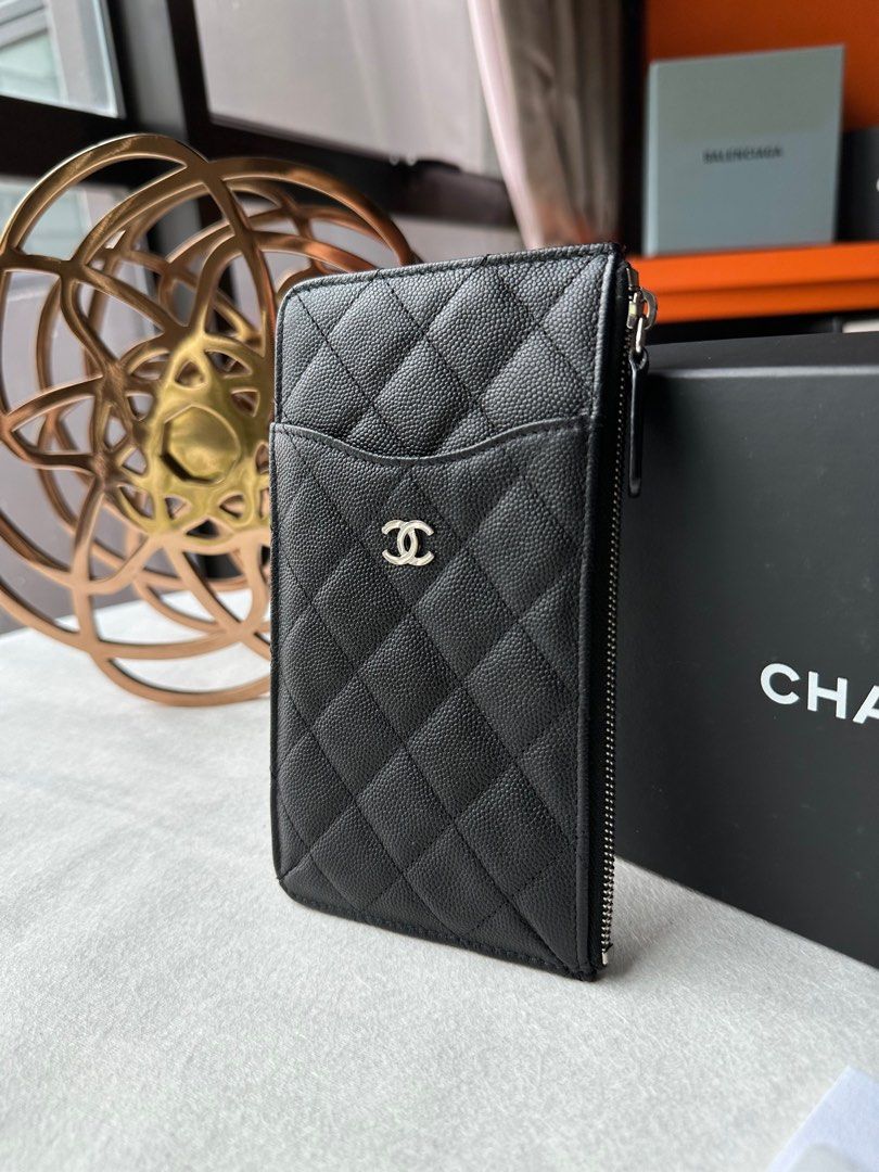 Chanel sales flat wallet