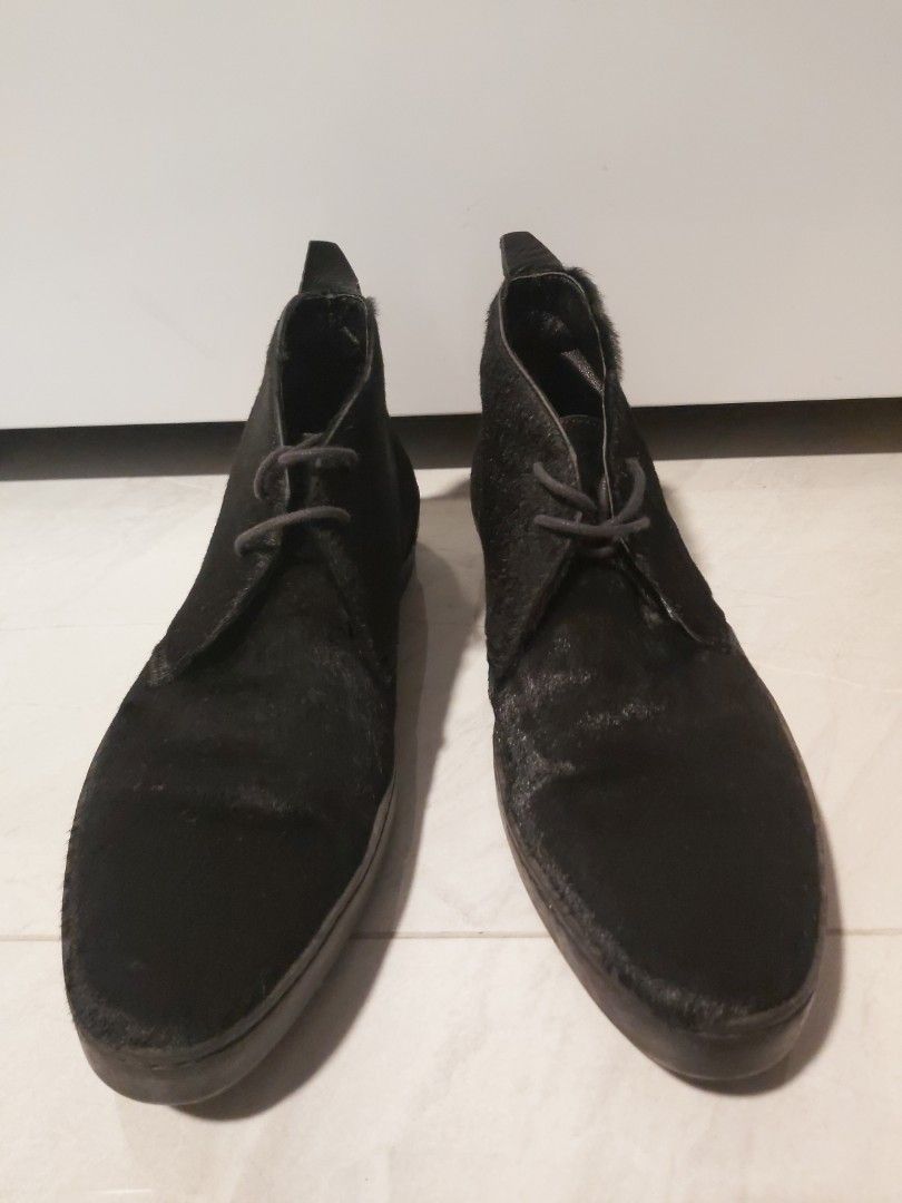 Mens calf hair boots cheap