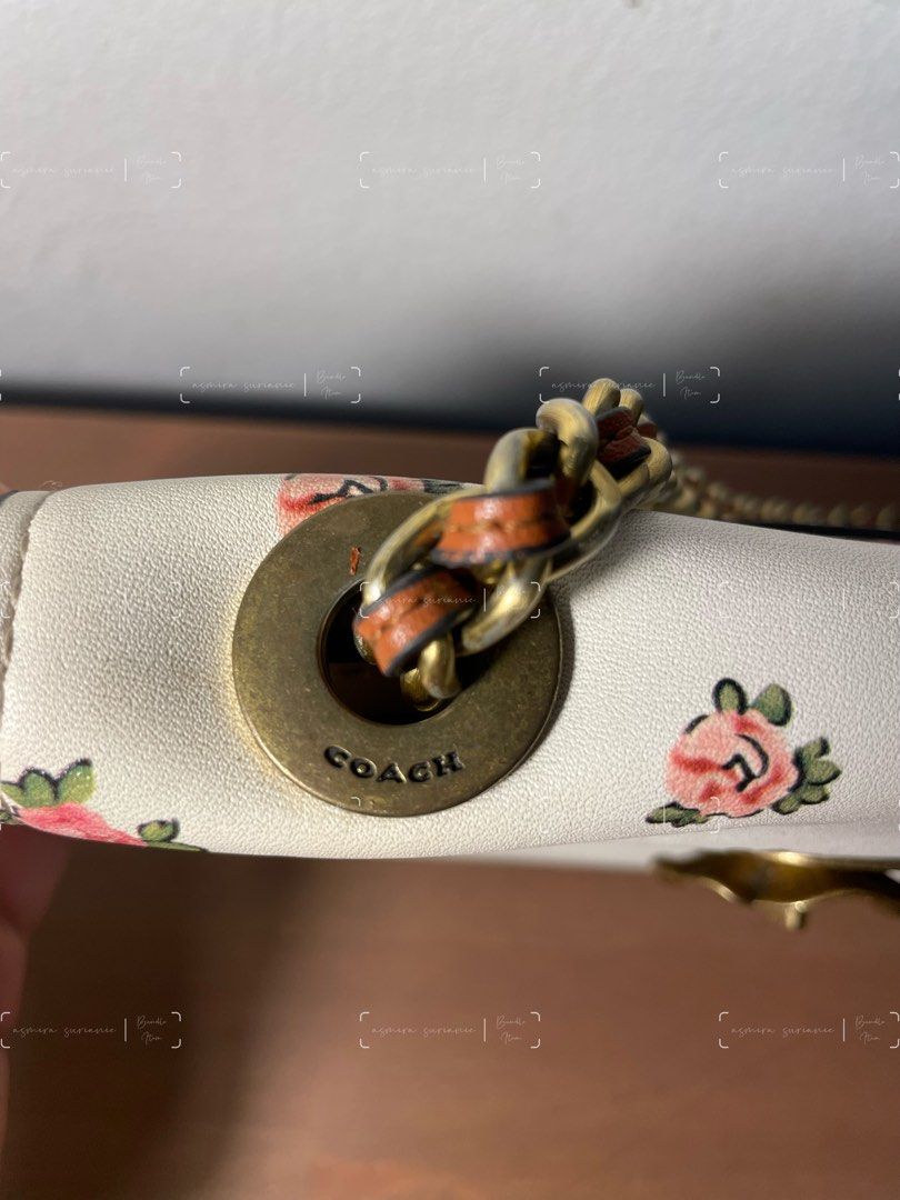 Coach parker discount with floral print