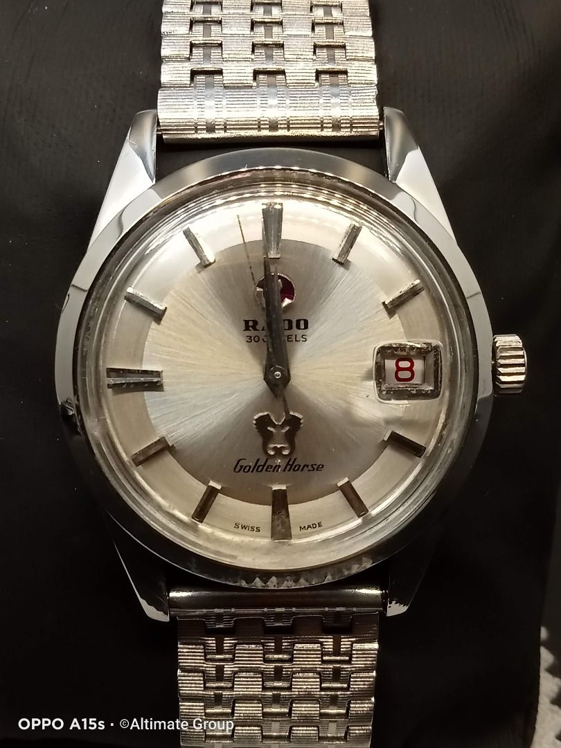 Rado golden shop horse 30 jewels