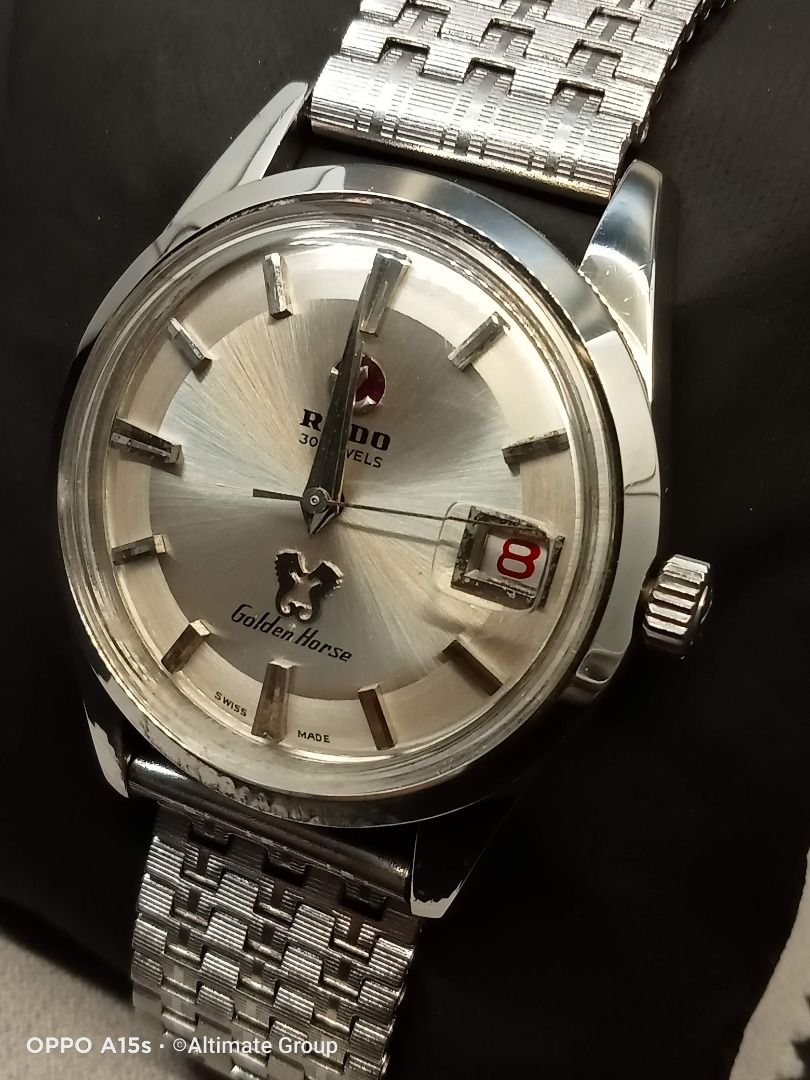 Collector's Item Circa 1957 Rado Golden Horse AS1700 30J Mechanical ...