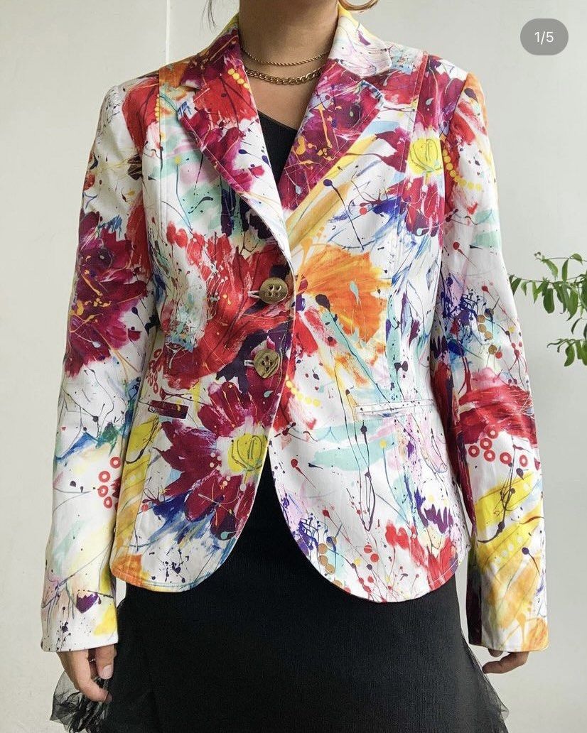 blazer splatter