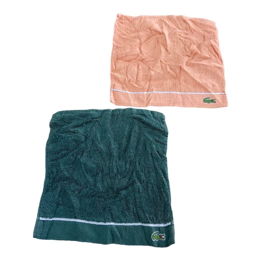 Lacoste top hand towels