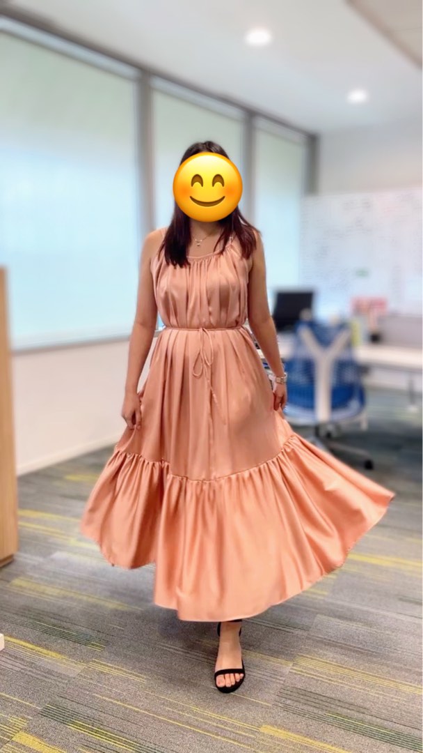 Coral color dresses women's dresses on sale