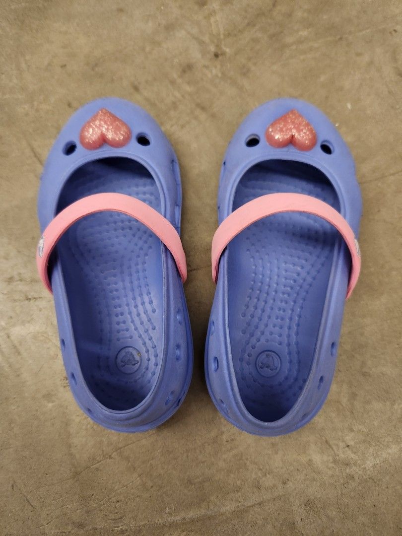 Crocs Toddler Girl size 7 Babies Kids Babies Kids Fashion on Carousell