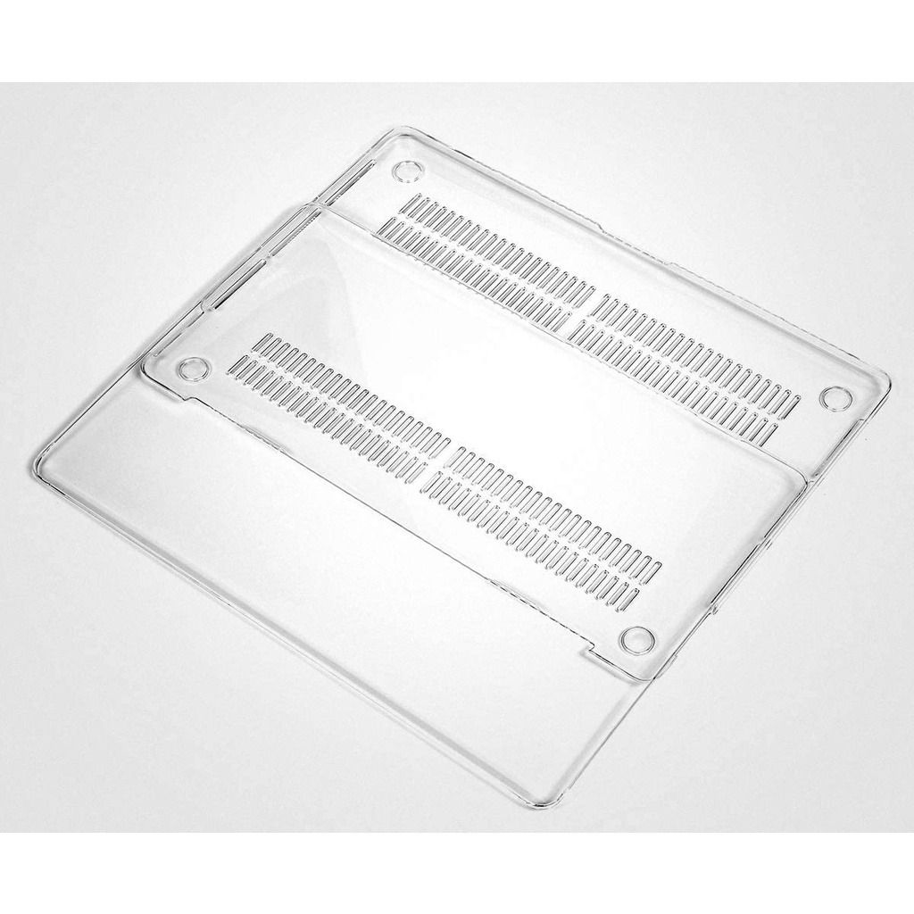 CRYSTAL CLEAR LOGO CUT OUT 100% CLEAR CASING COVERS CASE Macbook ...