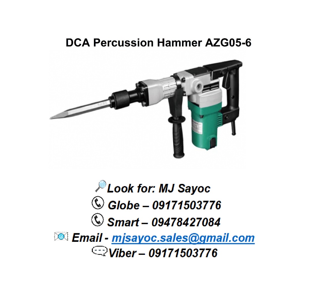DCA Percussion Hammer AZG056, Commercial & Industrial, Construction