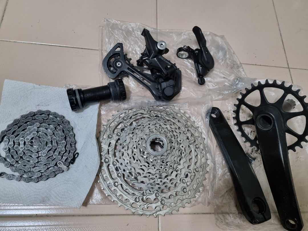 Deore 1x11 MTB Full Groupset Sports Equipment Bicycles Parts