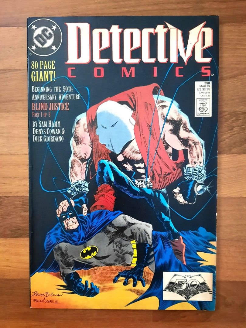 Detective Comics Vol 1 #598 - 600 (1989 complete 3-issue storyline ...