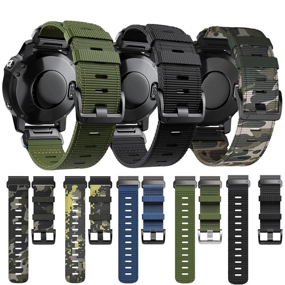 Garmin Fenix 7 6 5 3 Watch Band, Garmin Quatix 7 6 5 Watch Strap, Epix 2 1  Band, Approach S62 S60 Watch Band, Venu Sq 2 1, Instinct 2 1 Band 