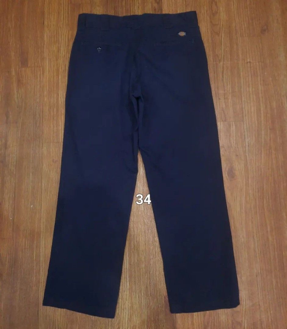 Dickies 874 original fit Size 34, Fesyen Pria, Pakaian Bawahan di  Carousell