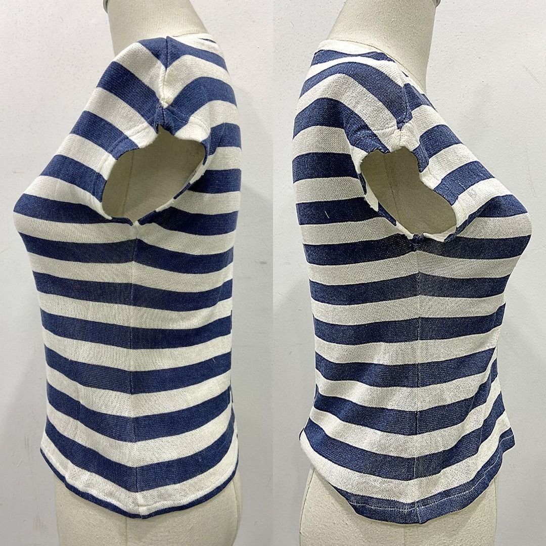 dkny striped shirt