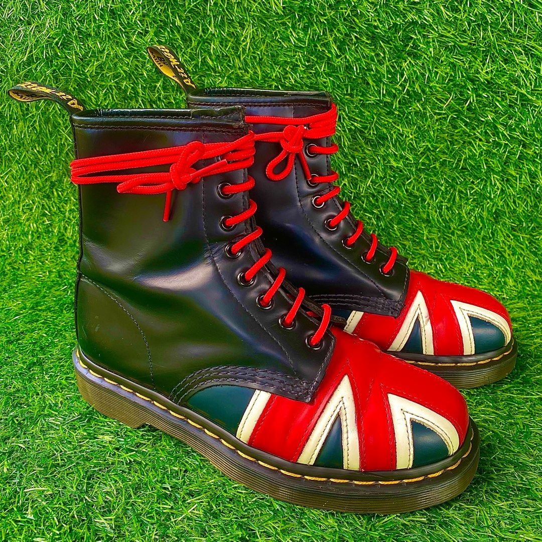 Dr Martens Union Jack Britain Flag Skinhead Punk Men s Fashion