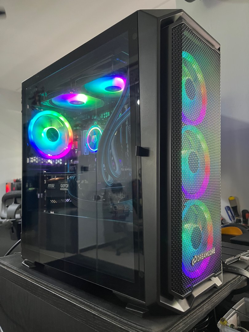 DREAMCORE Gaming Desktop Computer PC CPU Processor AMD Ryzen Storage