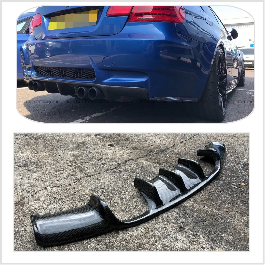 E93 Rear Diffuser E90 E92 E93 M3 Carbon Fibre Rear Diffuser *Last Piece Ready Stock*, Car ...