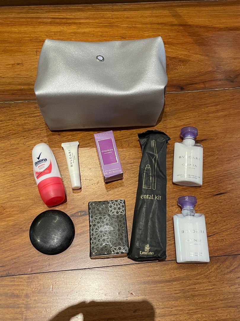 Emirates Bvlgari travel amenity kit Luxury Bags Wallets on