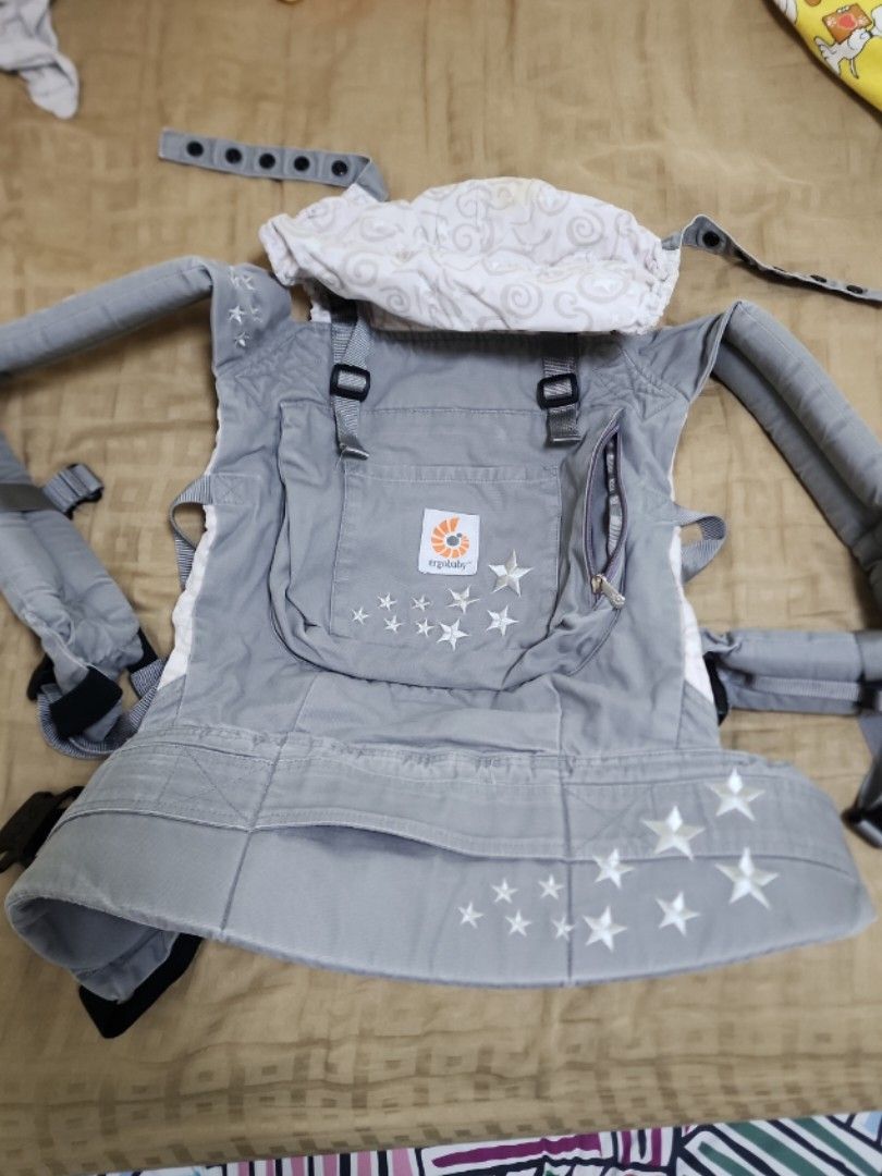 Ergobaby carrier galaxy grey with stars online
