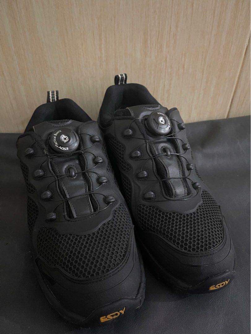 Esdy boots military shoes Fesyen Pria Sepatu Sneakers di Carousell