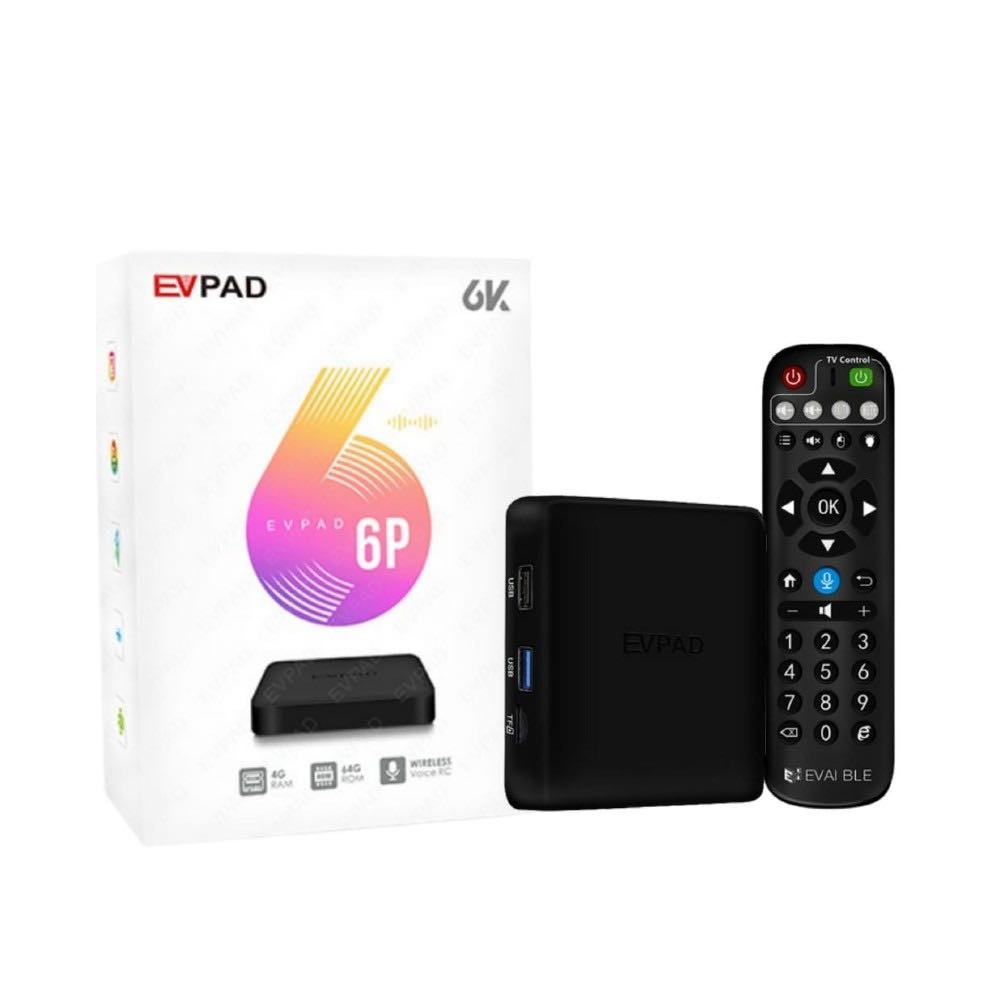 EVPAD 6P AndroidTV BOX ミニフルキーボード付属 - テレビ/映像機器