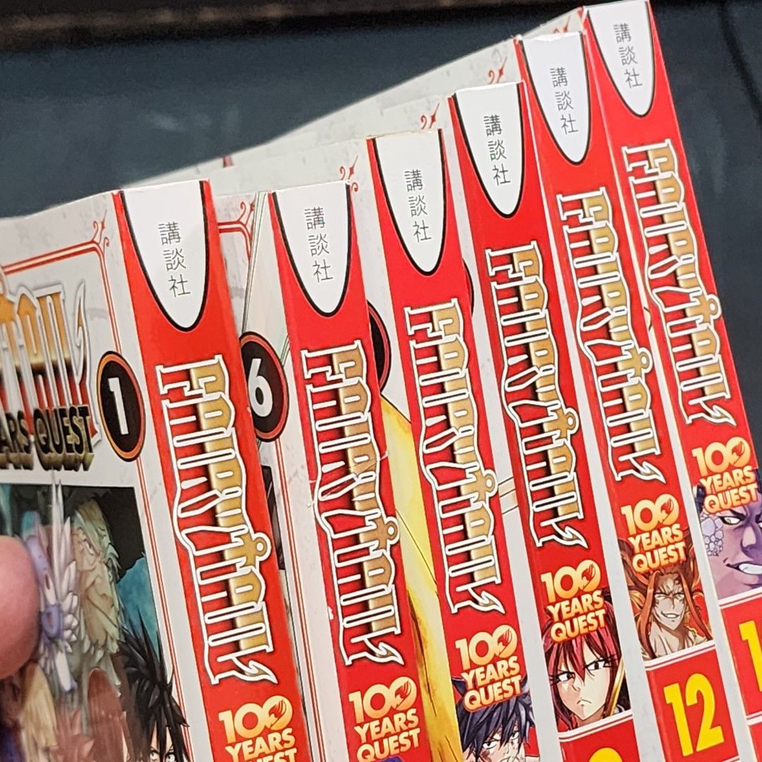 Fairy Tail manga 100 Years Quest (Category: Comics & Manga) located in Quezon City. Submitted by beakokun (Listing ID 1253371364, Image 3). Description: P450 each but can give a small discount pa po if you will get it as a set 😊🫶.