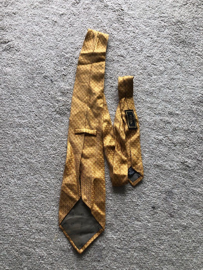 Fendi monogram necktie