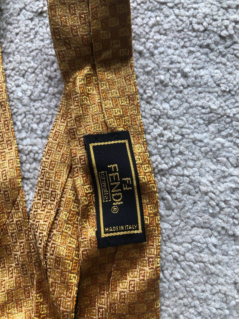 Fendi monogram tie 2025