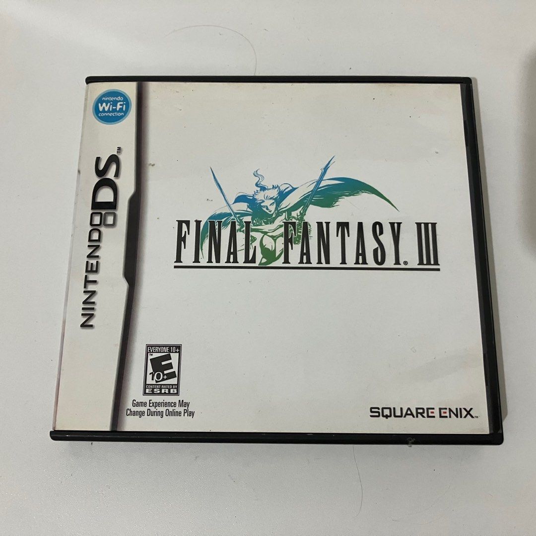 Final Fantasy III (DS), Video Gaming, Video Games, Nintendo on Carousell