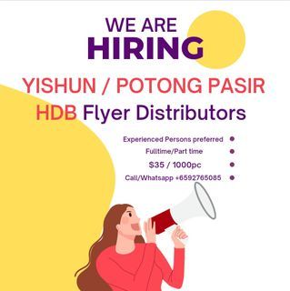 Flyer distrubution