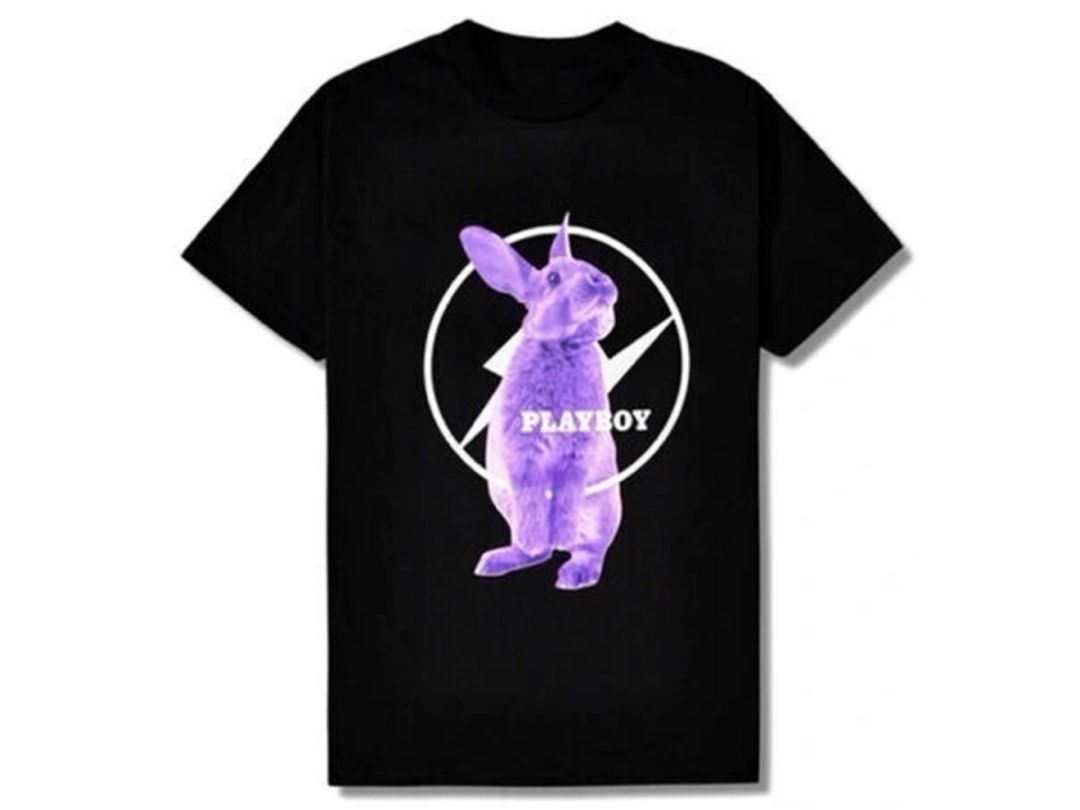 Fragment x Playboy Purple Bunny Tee Size XL