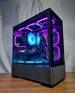 💯[FREE DELIVERY]💯 RYZEN 5 7600X + B650M ASROCK PG LIGHTNING WIFI AX + 32GB 6000MHZ DDR5 RAM + 1TB LEXAR NM790 GEN 4 / 7400MB/S + MONTECH SKY 2 BLACK / NICE AESTHETIC CUSTOM PC GAMING COMPUTER SETUP CONFIGURATION / TEMPERED GLASS CASING /WINDOWS 11 READY